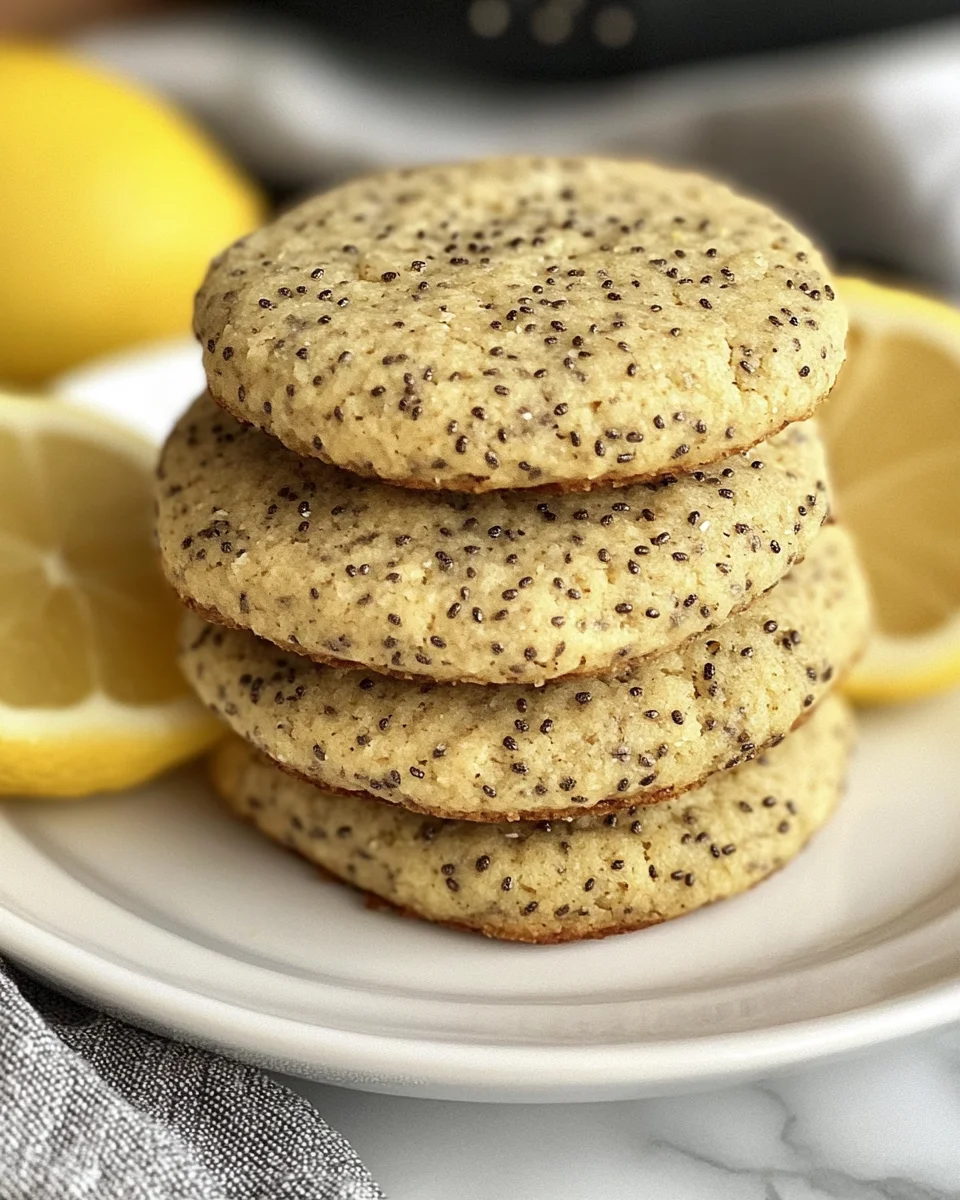 Lemon Chia Seed Protein Cookies: A Tasty Boost!