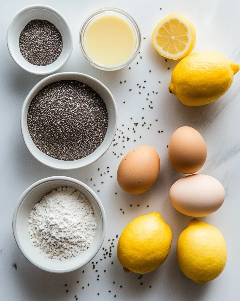 Lemon Chia Seed Protein Cookies