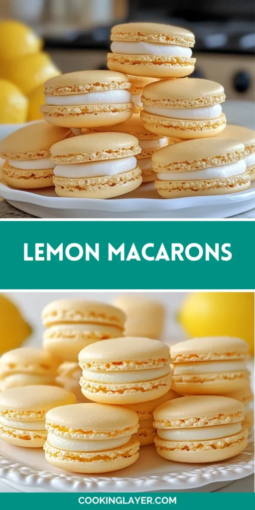Lemon Macarons