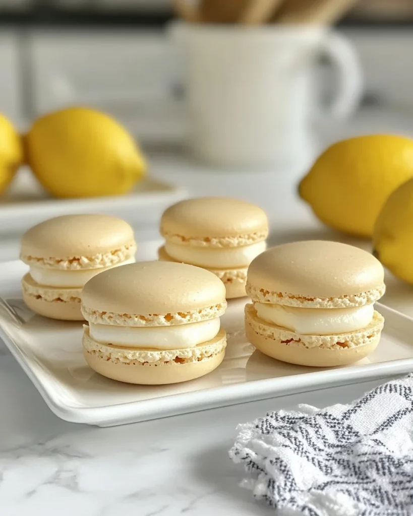 Lemon Macarons