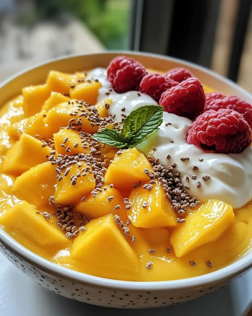 Mango Smoothie Bowl