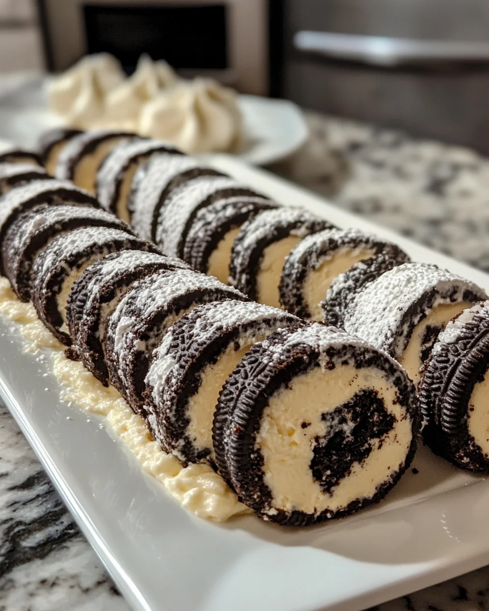 No-Bake Oreo Cheesecake Sushi Rolls You’ll Love to Make!
