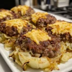 Oven-Baked Cabbage Burgers