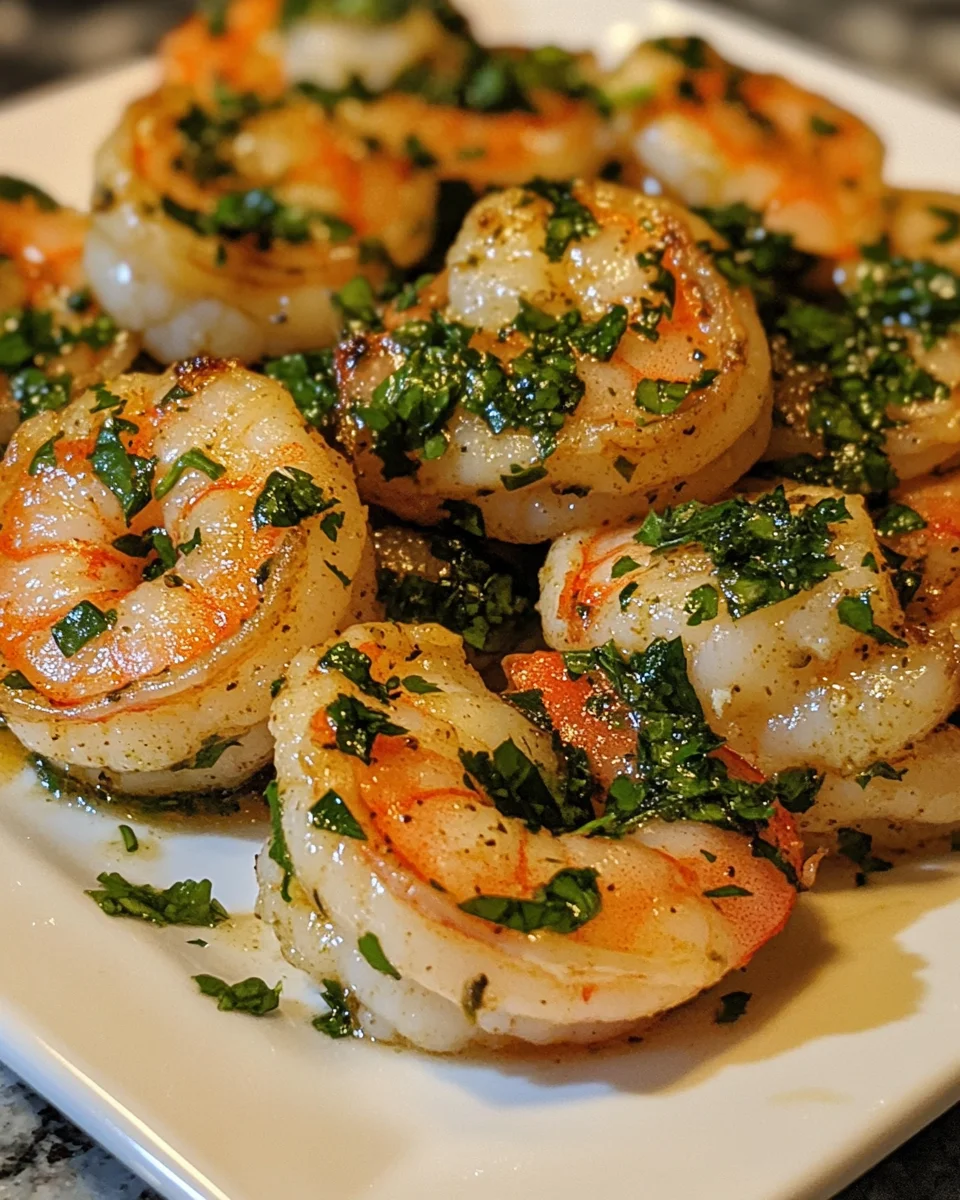 Pan Seared Chimichurri Shrimp: A Flavorful Delight!