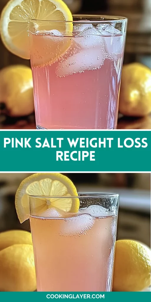 Pink Salt Weight Loss Recipe