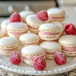 Raspberry Macarons