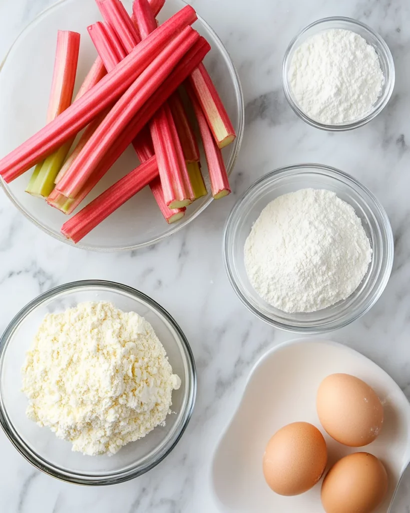 Rhubarb Bars Recipe