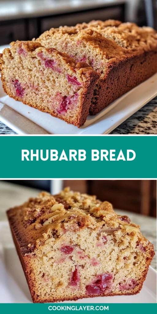 Rhubarb Bread