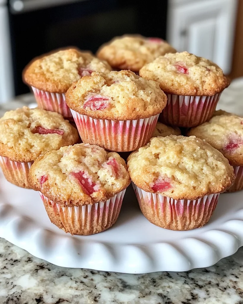 Rhubarb Muffins