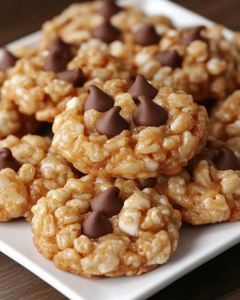 Rice Krispie Chocolate Chip Cookies