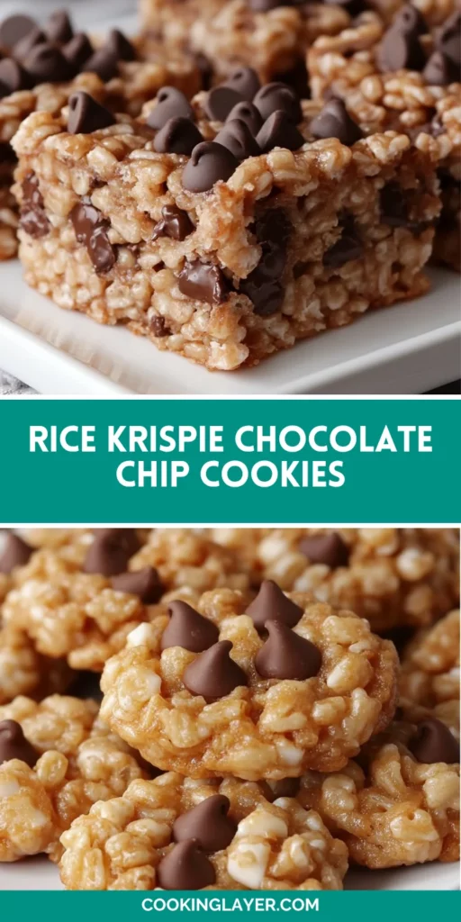 Rice Krispie Chocolate Chip Cookies