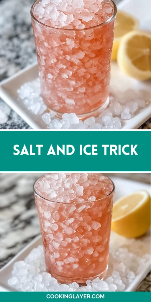 Salt And Ice Trick