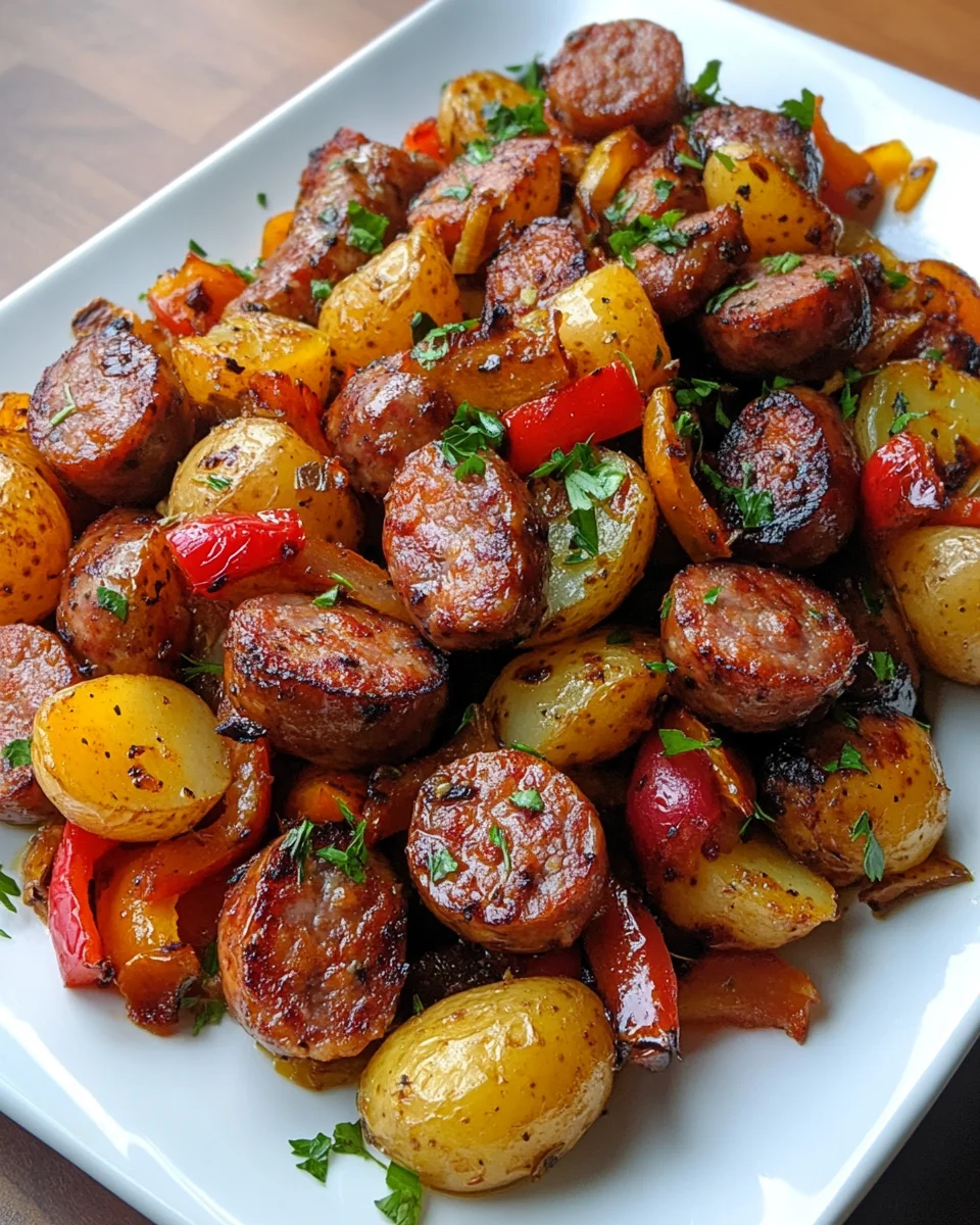 Sausage And Potatoes Skillet: A Simple One-Pan Delight!