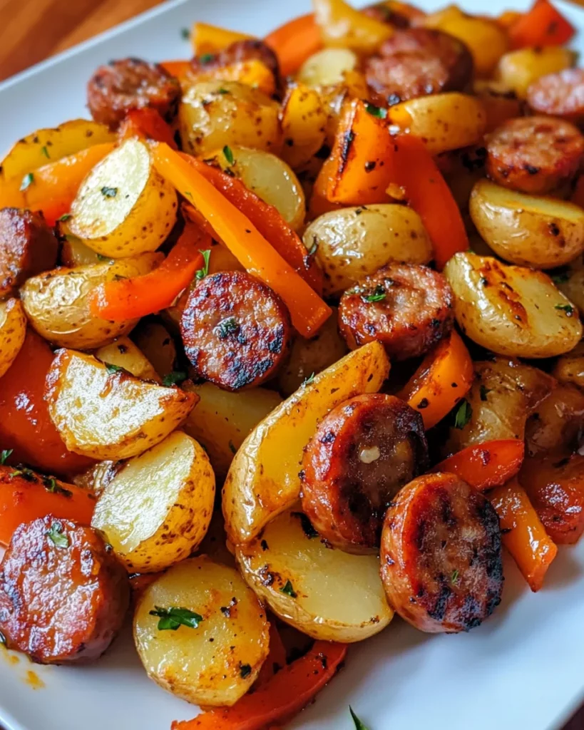 Sausage And Potatoes Skillet