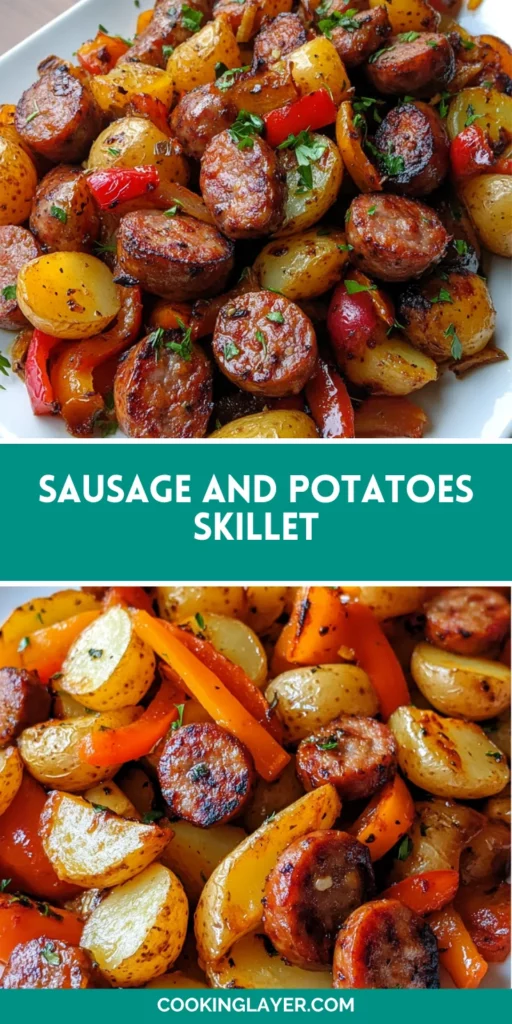 Sausage And Potatoes Skillet