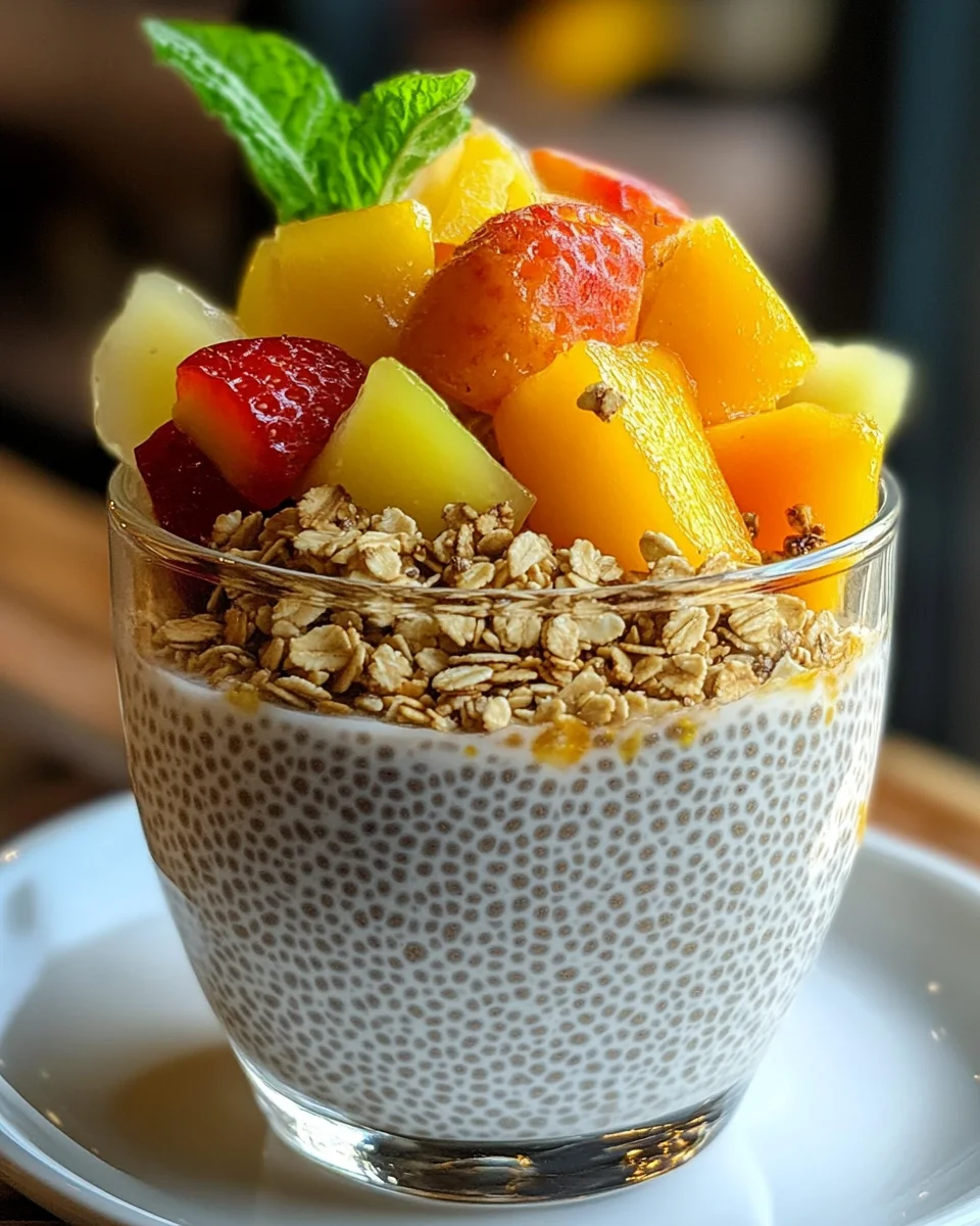 Tropical Chia Pudding: Experience a Paradise in a Bowl!