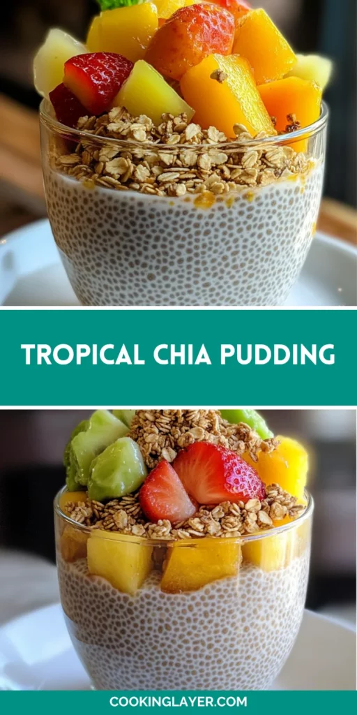 Tropical Chia Pudding
