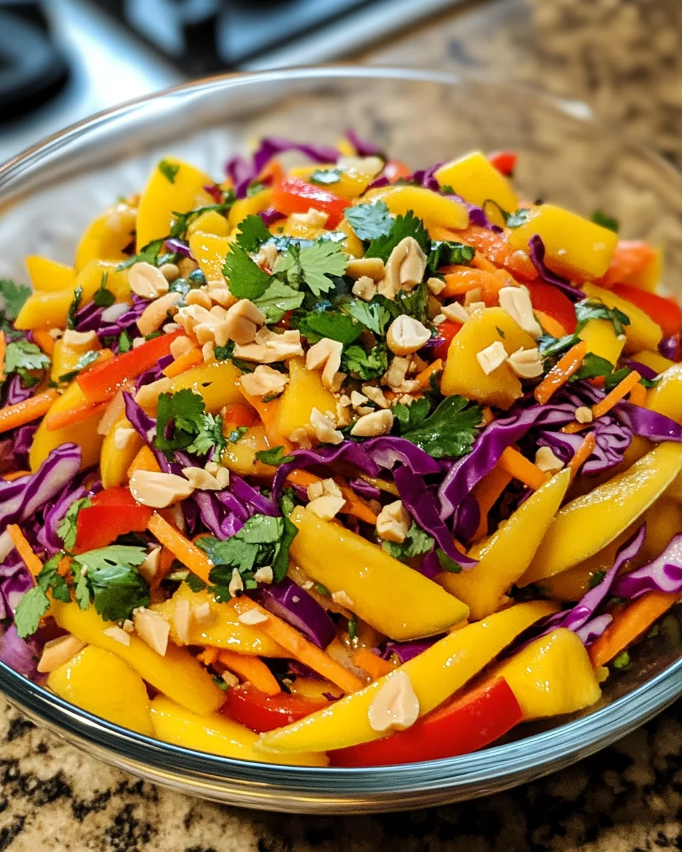 Thai Mango Salad: Discover the Ultimate Refreshing Recipe!