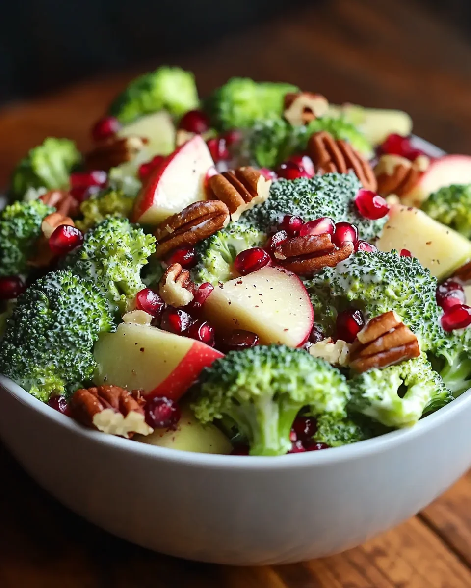 Honeycrisp Apple Broccoli Salad