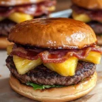 Pineapple Bacon Burger