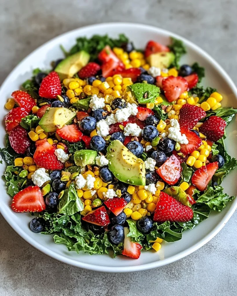 Strawberry Avocado Corn Salad is Refreshingly Delicious!