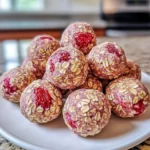Strawberry Cheesecake Protein Balls