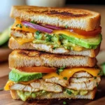 Chicken Avocado Melt Sandwich