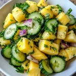 Pineapple Cucumber Salad