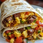 Cowboy Breakfast Burrito
