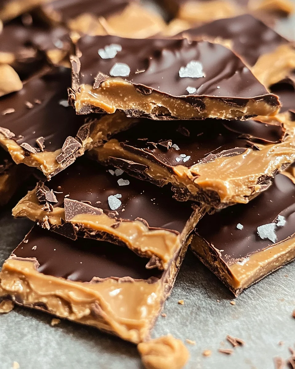 Peanut Butter Chocolate Greek Yogurt Bark is Irresistible!