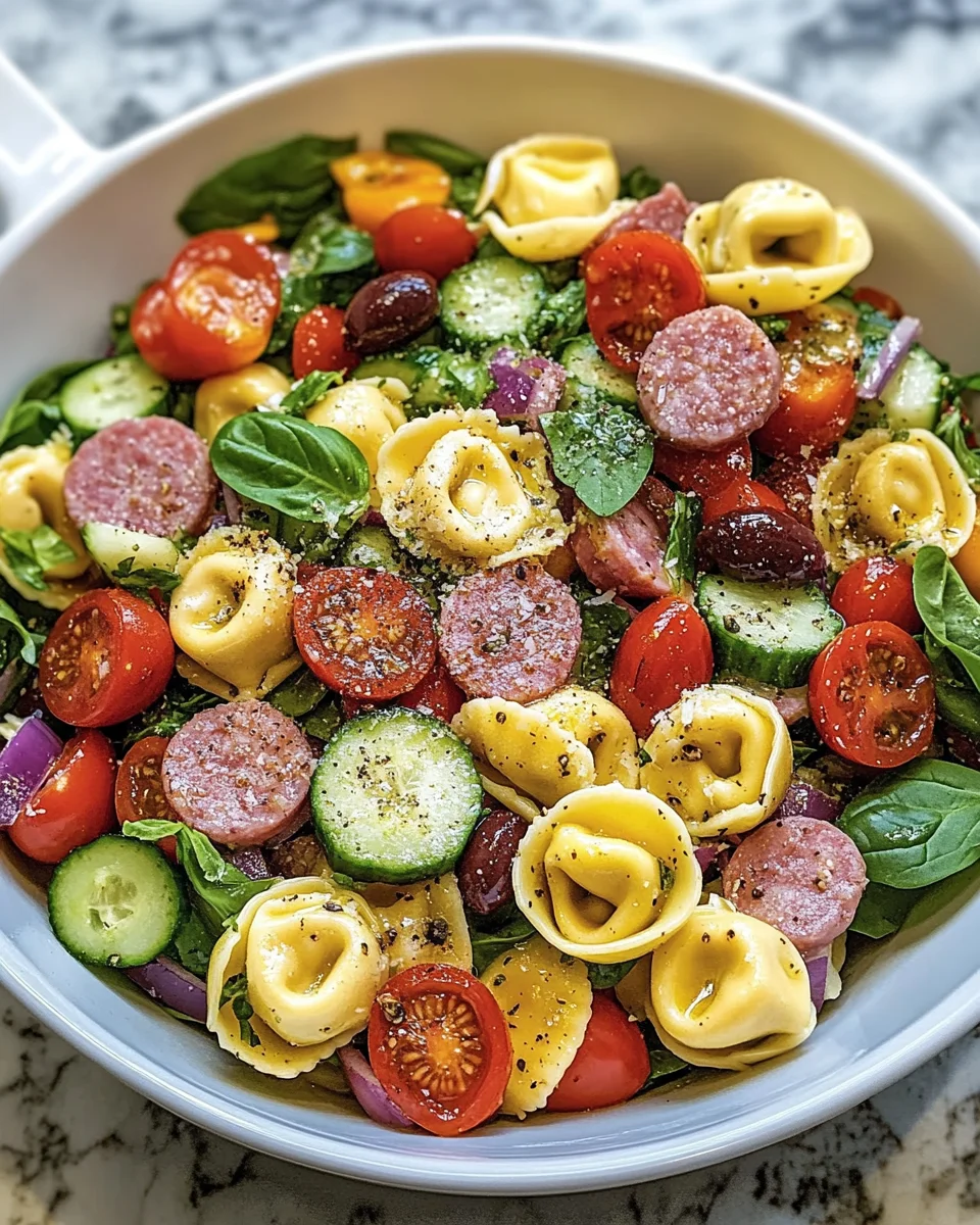 Tortellini Pasta Salad: A Refreshing Recipe You’ll Love!