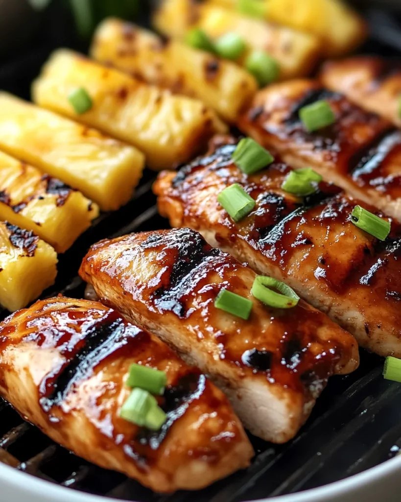 Grilled Hawaiian BBQ Chicken