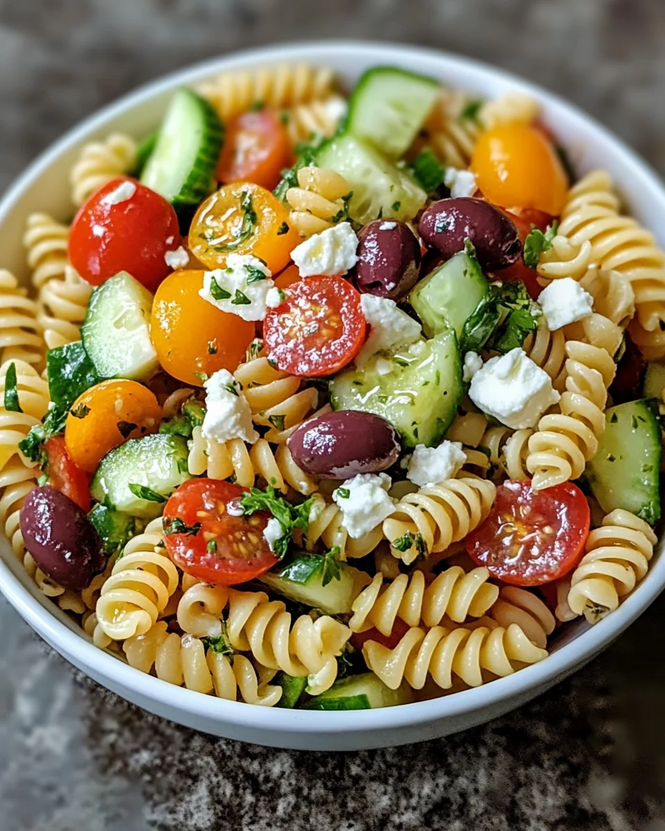 Greek Pasta Salad