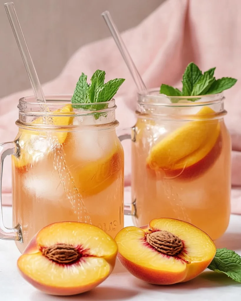 How To Make Peach Lemonade