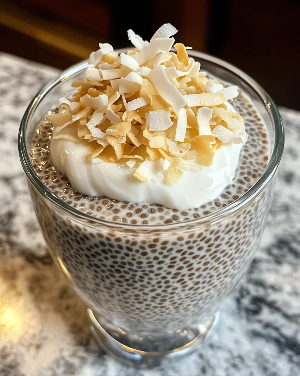 Coconut Chia Pudding: A Delicious Overnight Treat!