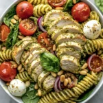 Chicken Pesto Pasta Salad