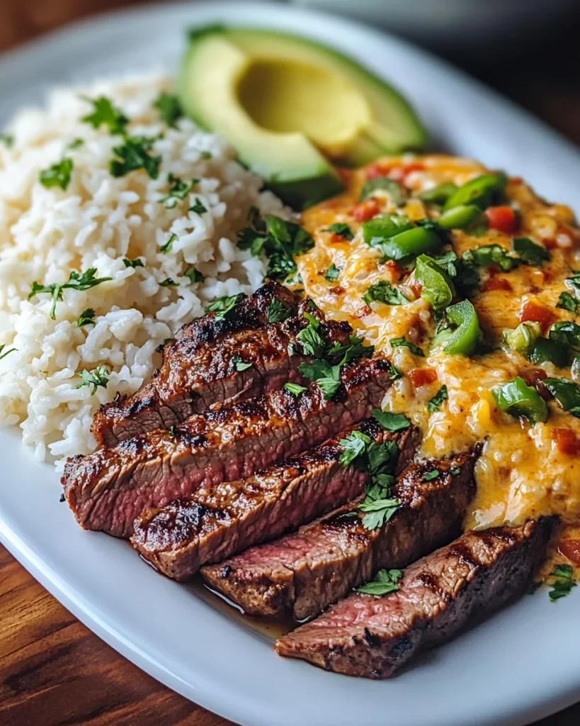 Steak & Queso Rice