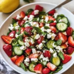 Strawberry Cucumber Salad
