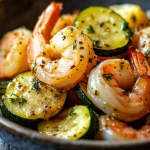 Garlic Shrimp and Zucchini