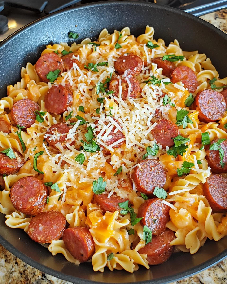 One Pot Kielbasa Pasta: A Simple and Tasty Dinner!