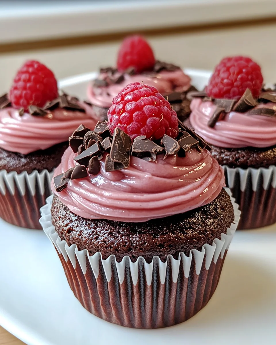 Raspberry Chocolate Lava Cupcakes: Indulge in Bliss!