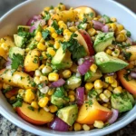 Sweet Corn Salad Peaches: A Refreshing Summer Delight!