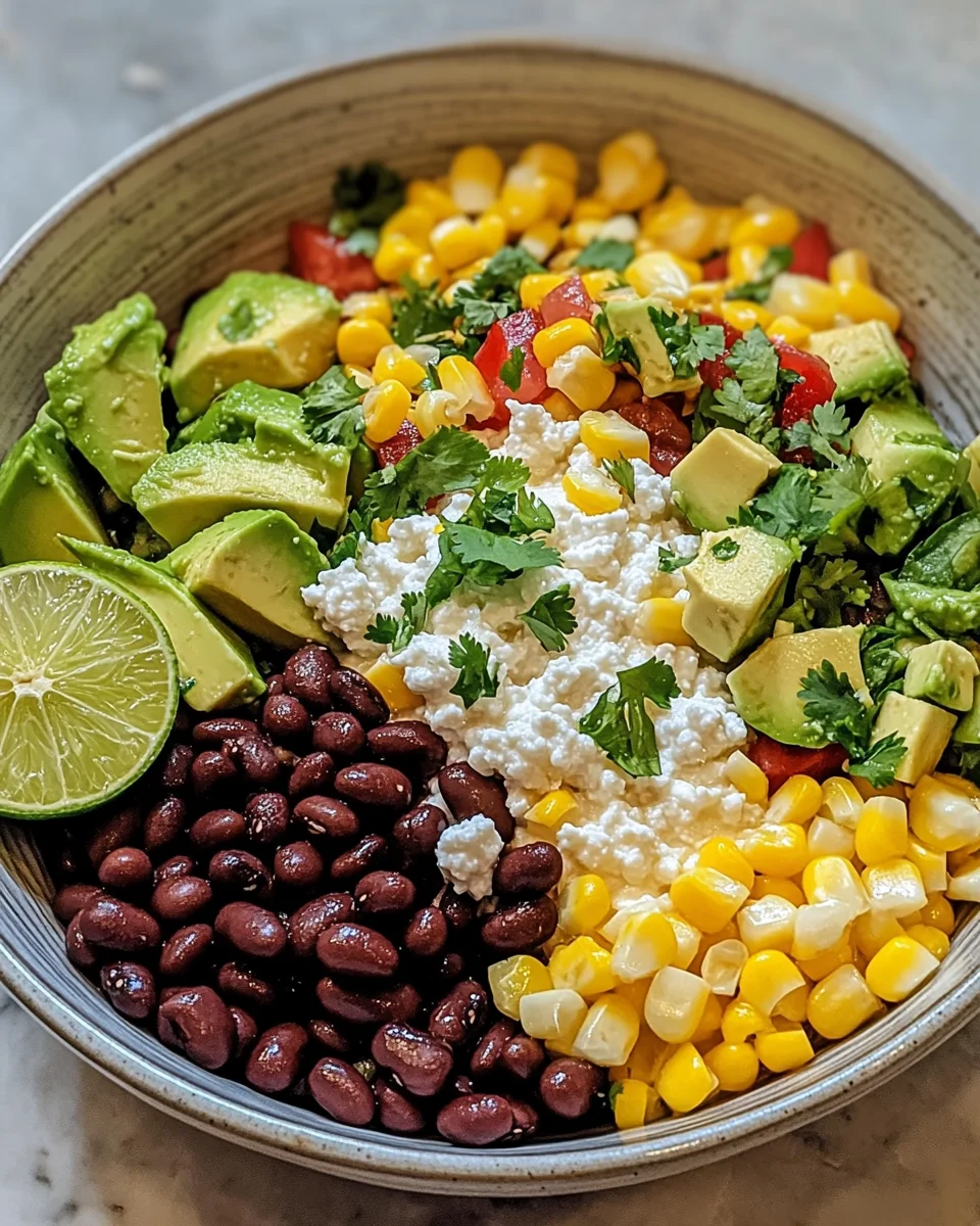 Southwest Cottage Cheese Salad: A Refreshing Delight!