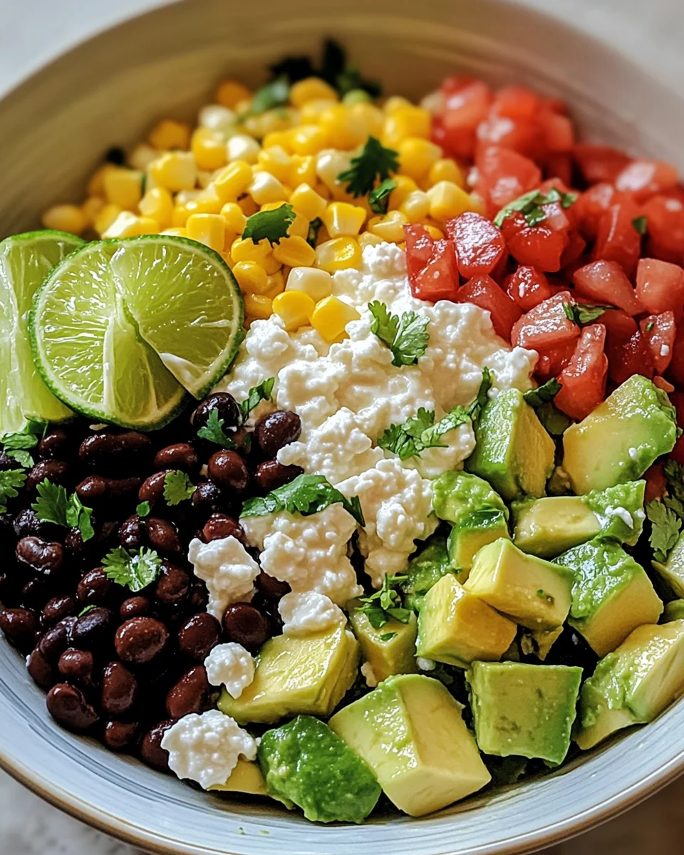 Southwest Cottage Cheese Salad: A Refreshing Delight!