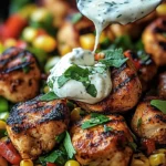 Chipotle Lime Chicken with Corn & Peppers