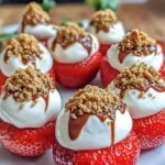Cheesecake Stuffed Strawberries