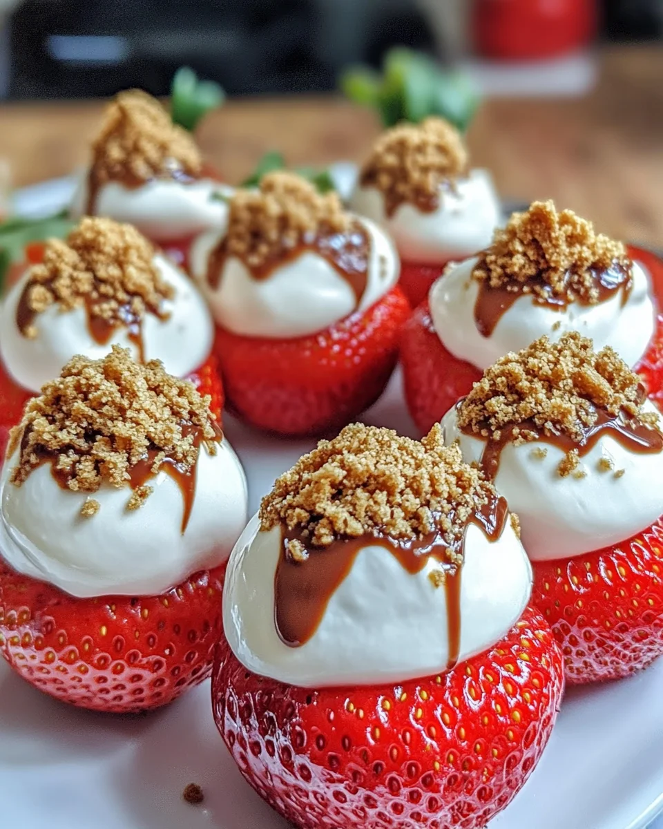 Cheesecake Stuffed Strawberries: A Sweet Delight Awaits!