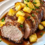 Slow Cooker Pineapple Pork Loin