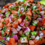 Spicy Sweet Strawberry Jalapeño Salsa