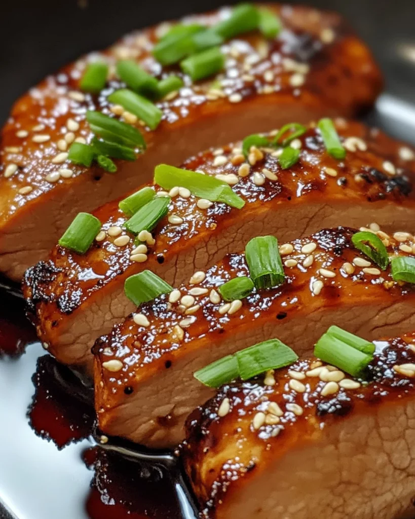 Honey Garlic Pork Tenderloin
